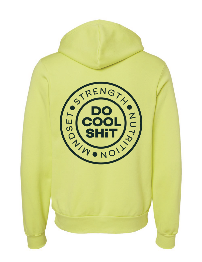 [Pre-Order]  DO COOL SHIT Wicked Iron Strength - Hoodie Neon