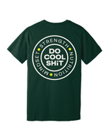 [Pre-Order]   DO COOL SHIT Wicked Iron Strength - Unisex Triblend Forest