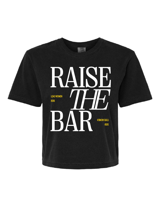 RAISE THE BAR Comfort Colors - Women's Heavyweight Boxy T-Shirt