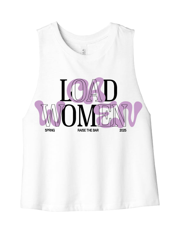 LOAD WOMEN GRAFFITI - Racerback Crop