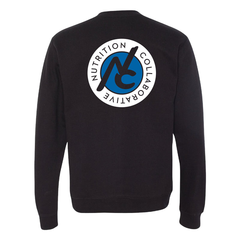 Nutrition Collaborative BLACK Heavyweight Crewneck Sweatshirt (UNISEX)