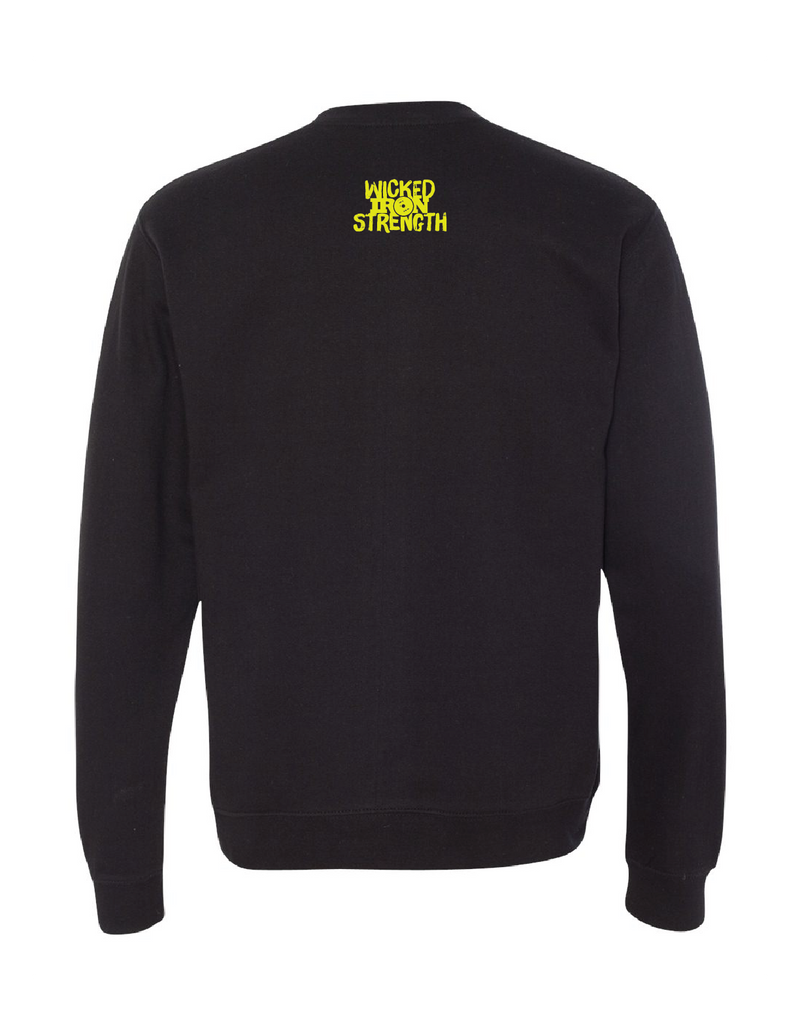 [Pre-Order]  DO COOL SHIT Wicked Iron Strength - Crewneck Black