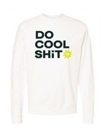 [Pre-Order]  DO COOL SHIT Wicked Iron Strength - Crewneck Vintage White