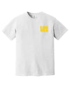 LOAD WOMEN THROWBACK Comfort Colors - Garment-Dyed Heavyweight T-Shirt in WHITE