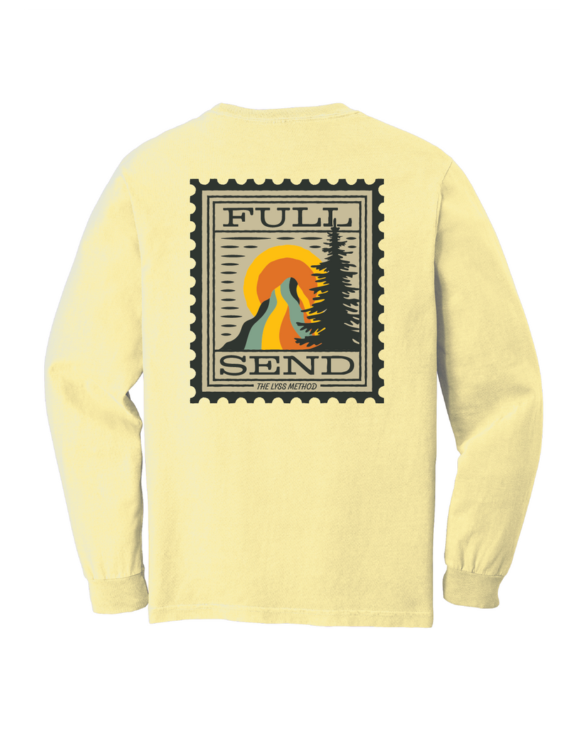 [Pre-Order] STAMP FULL SEND Comfort Colors - Heavyweight Long sleeve