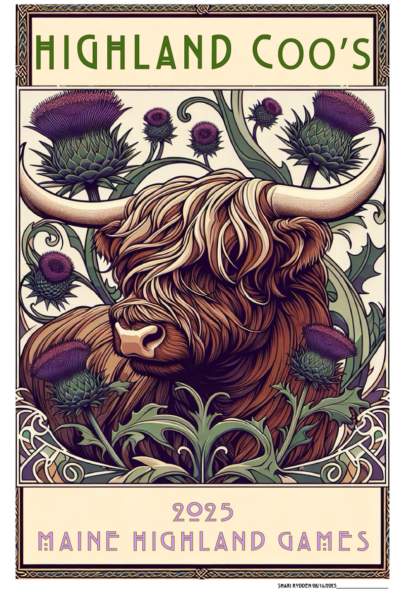 (PREORDER) HIGHLAND COO'S MHG2025 POSTER