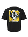 LOAD WOMEN THROWBACK Comfort Colors - Women's Heavyweight Boxy T-Shirt in BLACK
