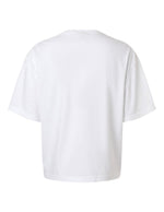 LOAD WOMEN SQUARE Comfort Colors - Women's Heavyweight Boxy T-Shirt in WHITE