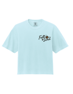 [Pre-Order] RUNNING FULL SEND - Women's Heavyweight Boxy T-Shirt