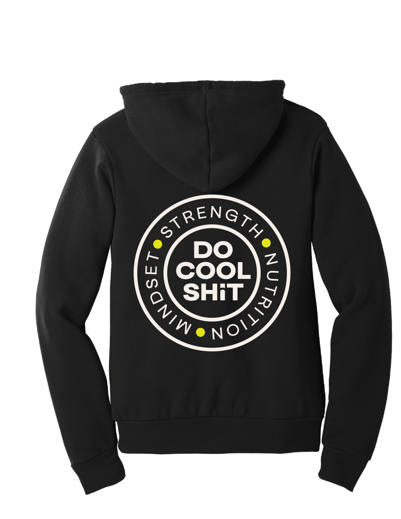 [Pre-Order]  DO COOL SHIT Wicked Iron Strength - Hoodie Black