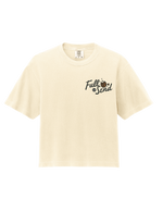 [Pre-Order] RUNNING FULL SEND - Women's Heavyweight Boxy T-Shirt