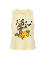 [Pre-Order] RUNNING FULL SEND - Racerback Crop