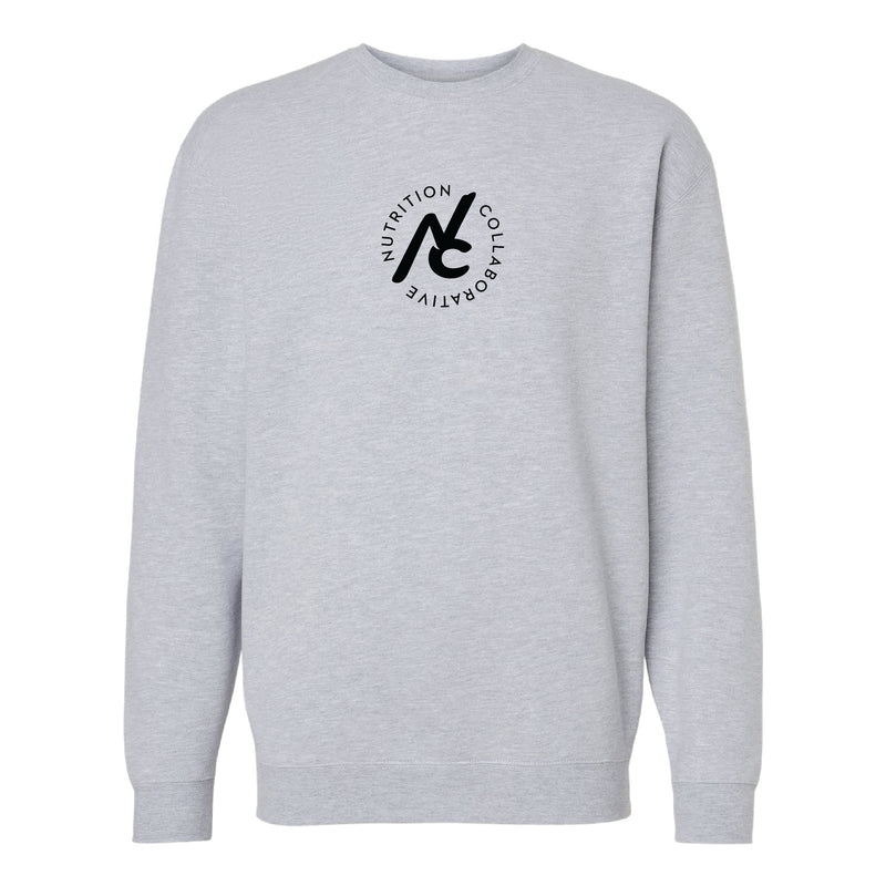 Nutrition Collaborative GREY Heavyweight Crewneck Sweatshirt (UNISEX)