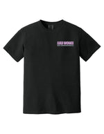 LOAD WOMEN SQUARE Comfort Colors - Garment-Dyed Heavyweight T-Shirt in BLACK