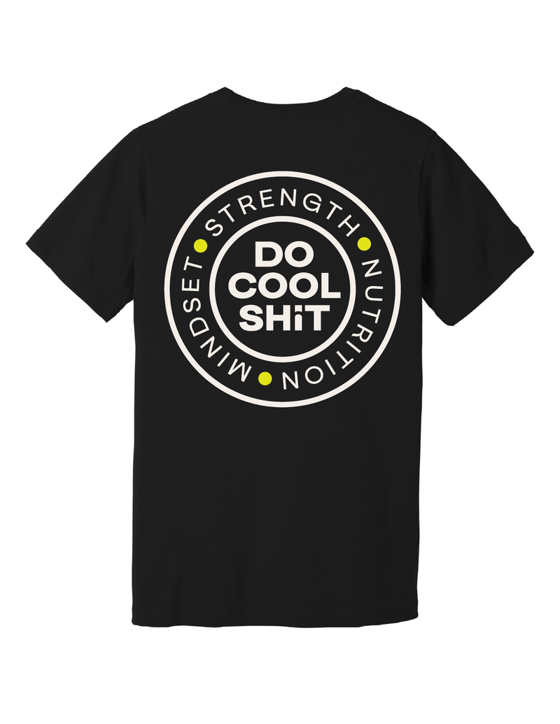 [Pre-Order]   DO COOL SHIT Wicked Iron Strength - Unisex Triblend Black