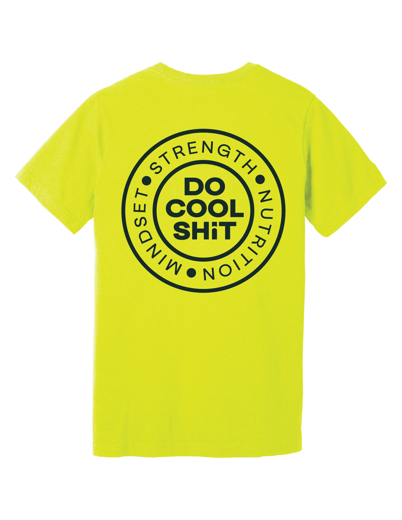 [Pre-Order]   DO COOL SHIT Wicked Iron Strength - Unisex Triblend Neon