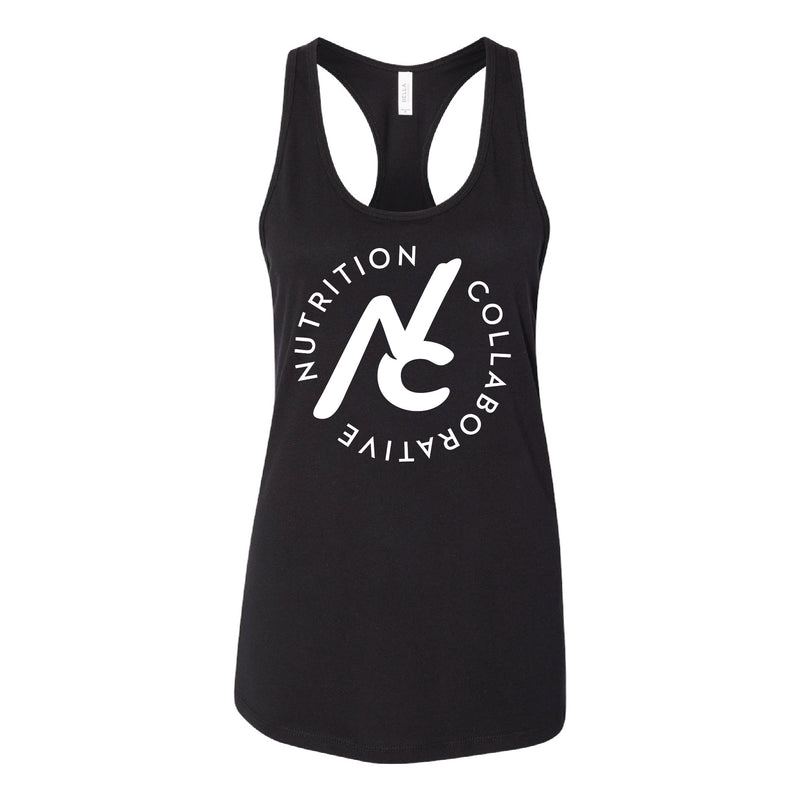 Nutrition Collaborative BLACK RACERBACK TANK