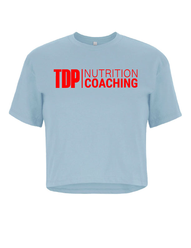 TDP FLOWY CROP TEE BLUE (PREORDER)