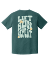 [Pre-Order] TLM HYBRID UNISEX BLUE SPRUCE HEAVYWEIGHT TEE