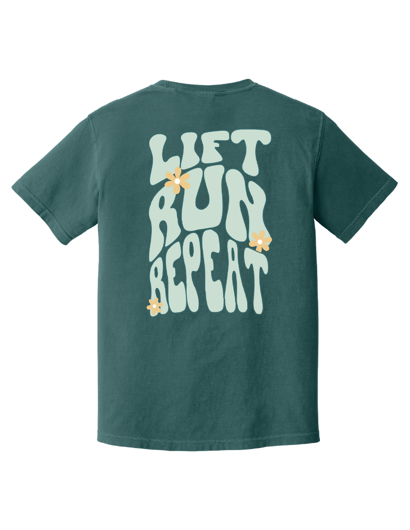 [Pre-Order] TLM HYBRID UNISEX BLUE SPRUCE HEAVYWEIGHT TEE