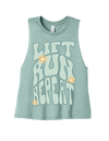 [Pre-Order] TLM RACERBACK CROP: DUSTY BLUE