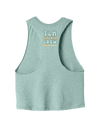 [Pre-Order] TLM RACERBACK CROP: DUSTY BLUE