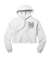 [Pre-Order] TLM HYBRID UNISEX PURE WHITE CROP HOODIE