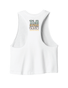 [Pre-Order] TLM RACERBACK CROP: WHITE