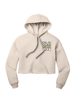 [Pre-Order]  TLM HYBRID UNISEX HEATHER DUST CROP HOODIE