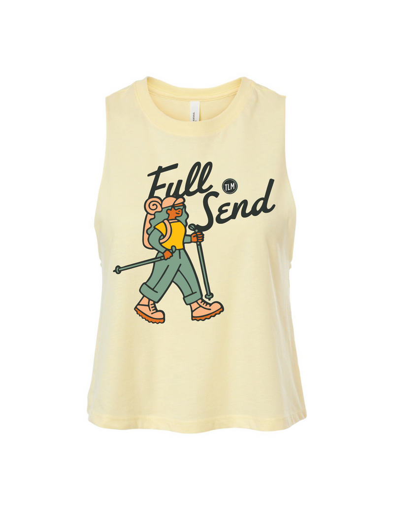 [Pre-Order] HIKING FULL SEND - Racerback Crop