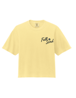 [Pre-Order] HIKING FULL SEND - Women's Heavyweight Boxy T-Shirt