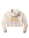 [Pre-Order]  TLM HYBRID UNISEX HEATHER DUST CROP HOODIE