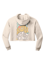 [Pre-Order]  TLM HYBRID UNISEX HEATHER DUST CROP HOODIE