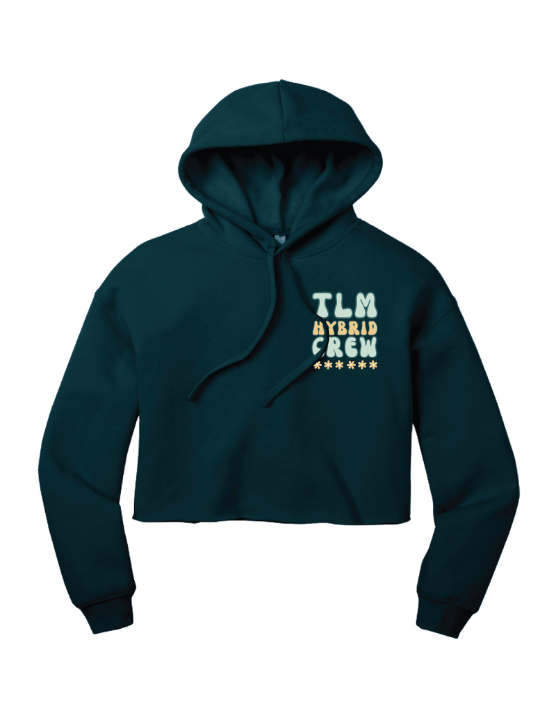 [Pre-Order]  TLM HYBRID UNISEX ATLANTIC CROP HOODIE