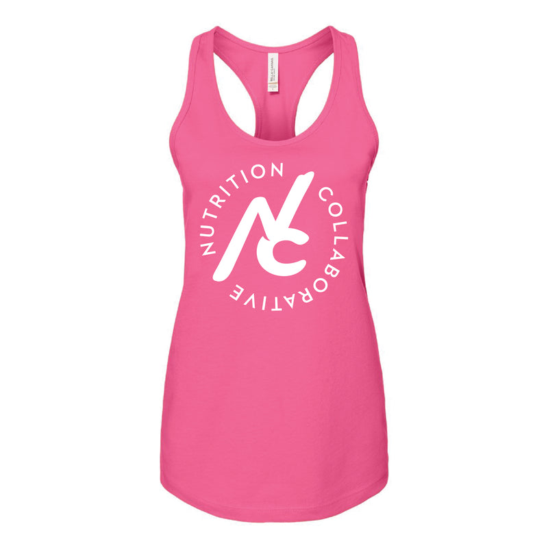 Nutrition Collaborative PINK RACERBACK TANK