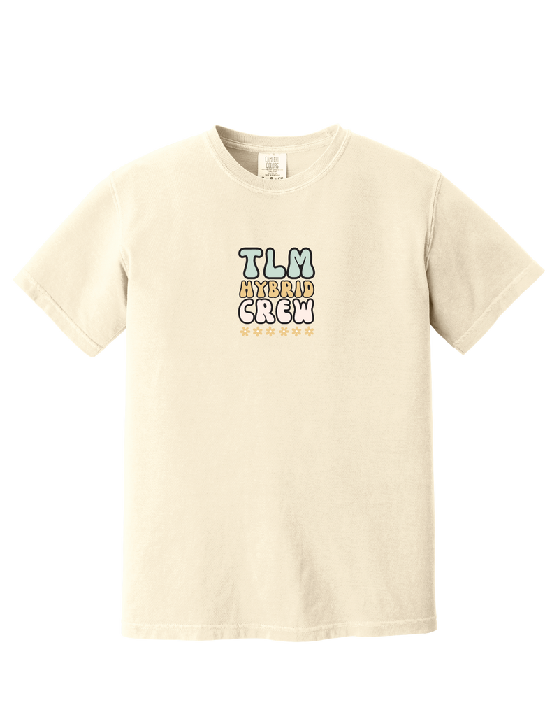 [Pre-Order] TLM HYBRID UNISEX IVORY WHITE HEAVYWEIGHT TEE