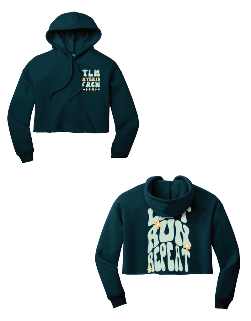 [Pre-Order]  TLM HYBRID UNISEX ATLANTIC CROP HOODIE